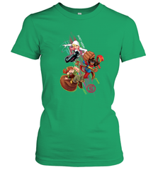 Marvel Rising Secret Warriors Group Shot Action Pose Women's T-Shirt Women's T-Shirt - jonhlittlestore88