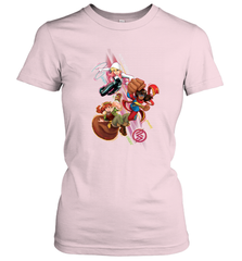 Marvel Rising Secret Warriors Group Shot Action Pose Women's T-Shirt Women's T-Shirt - jonhlittlestore88