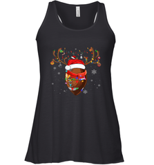 NFL Santa Hat American Football Reindeer Christmas Funny Sport Women's Racerback Tank Women's Racerback Tank - jonhlittlestore88