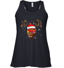 NFL Santa Hat American Football Reindeer Christmas Funny Sport Women's Racerback Tank Women's Racerback Tank - jonhlittlestore88