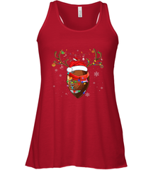 NFL Santa Hat American Football Reindeer Christmas Funny Sport Women's Racerback Tank Women's Racerback Tank - jonhlittlestore88