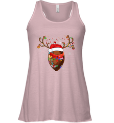 NFL Santa Hat American Football Reindeer Christmas Funny Sport Women's Racerback Tank Women's Racerback Tank - jonhlittlestore88