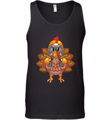 Cool Turkey Football Feathers Funny Thanksgiving Sports Gift Men's Tank Top Men's Tank Top - jonhlittlestore88