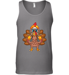 Cool Turkey Football Feathers Funny Thanksgiving Sports Gift Men's Tank Top Men's Tank Top - jonhlittlestore88