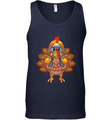Cool Turkey Football Feathers Funny Thanksgiving Sports Gift Men's Tank Top Men's Tank Top - jonhlittlestore88