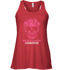 Tattoo Skull Halloween Breast Cancer Awareness Women's Racerback Tank Women's Racerback Tank - jonhlittlestore88