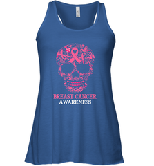 Tattoo Skull Halloween Breast Cancer Awareness Women's Racerback Tank Women's Racerback Tank - jonhlittlestore88