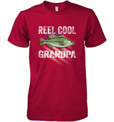REEL COOL GRANDPA Men's Premium T-Shirt Apparel - jonhlittlestore88