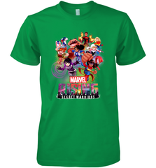 Marvel Rising Secret Warriors Hero Action Pose Collage Men's Premium T-Shirt Men's Premium T-Shirt - jonhlittlestore88