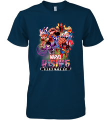 Marvel Rising Secret Warriors Hero Action Pose Collage Men's Premium T-Shirt Men's Premium T-Shirt - jonhlittlestore88