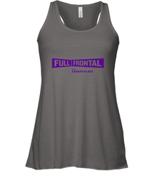 Full Frontal with Samantha Bee Purple Logo Women's Racerback Tank Women's Racerback Tank - jonhlittlestore88