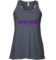 Full Frontal with Samantha Bee Purple Logo Women's Racerback Tank Women's Racerback Tank - jonhlittlestore88