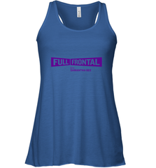 Full Frontal with Samantha Bee Purple Logo Women's Racerback Tank Women's Racerback Tank - jonhlittlestore88