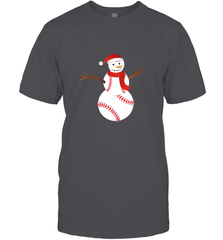 Snowman Baseball Christmas Men's T-Shirt Men's T-Shirt - jonhlittlestore88