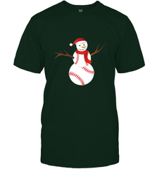 Snowman Baseball Christmas Men's T-Shirt Men's T-Shirt - jonhlittlestore88