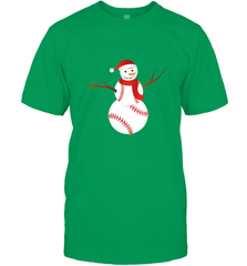 Snowman Baseball Christmas Men's T-Shirt Men's T-Shirt - jonhlittlestore88