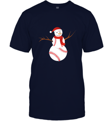 Snowman Baseball Christmas Men's T-Shirt Men's T-Shirt - jonhlittlestore88