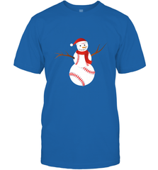 Snowman Baseball Christmas Men's T-Shirt Men's T-Shirt - jonhlittlestore88