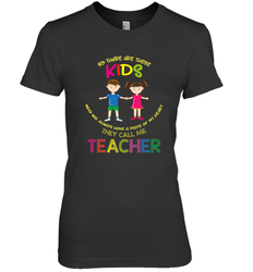They Call Me Teacher School Kids Fun Appreciation Women's Premium T-Shirt