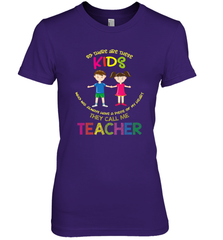 They Call Me Teacher School Kids Fun Appreciation Women's Premium T-Shirt Women's Premium T-Shirt - jonhlittlestore88