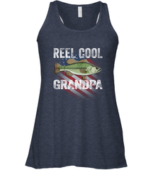 REEL COOL GRANDPA Women's Racerback Tank Apparel - jonhlittlestore88