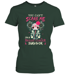 You can't Scare Me I'm Breast Cancer Survivor Elephant Funny Women's T-Shirt Women's T-Shirt - jonhlittlestore88