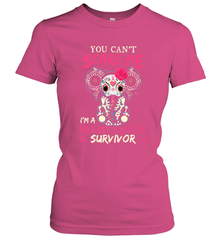 You can't Scare Me I'm Breast Cancer Survivor Elephant Funny Women's T-Shirt Women's T-Shirt - jonhlittlestore88