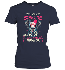 You can't Scare Me I'm Breast Cancer Survivor Elephant Funny Women's T-Shirt Women's T-Shirt - jonhlittlestore88