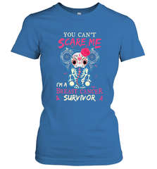 You can't Scare Me I'm Breast Cancer Survivor Elephant Funny Women's T-Shirt Women's T-Shirt - jonhlittlestore88