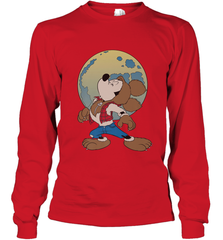 Disney Mickey Mouse Werewolf Halloween Costume Long Sleeve T-Shirt Long Sleeve T-Shirt - jonhlittlestore88