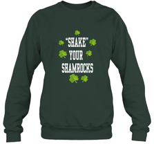Shake your shamrocks Lucky shamrock Irish St Patrck's day Shirt Crewneck Sweatshirt Crewneck Sweatshirt - jonhlittlestore88