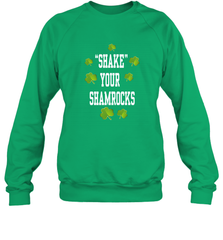 Shake your shamrocks Lucky shamrock Irish St Patrck's day Shirt Crewneck Sweatshirt Crewneck Sweatshirt - jonhlittlestore88