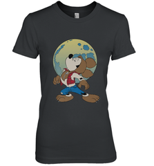 Disney Mickey Mouse Werewolf Halloween Costume Women's Premium T-Shirt Women's Premium T-Shirt - jonhlittlestore88