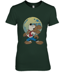 Disney Mickey Mouse Werewolf Halloween Costume Women's Premium T-Shirt Women's Premium T-Shirt - jonhlittlestore88