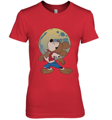 Disney Mickey Mouse Werewolf Halloween Costume Women's Premium T-Shirt Women's Premium T-Shirt - jonhlittlestore88