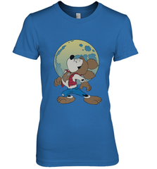 Disney Mickey Mouse Werewolf Halloween Costume Women's Premium T-Shirt Women's Premium T-Shirt - jonhlittlestore88