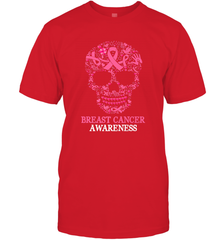 Tattoo Skull Halloween Breast Cancer Awareness Men's T-Shirt Men's T-Shirt - jonhlittlestore88