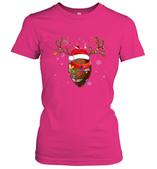 NFL Santa Hat American Football Reindeer Christmas Funny Sport Women's T-Shirt Women's T-Shirt - jonhlittlestore88