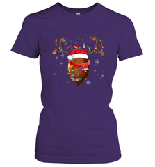 NFL Santa Hat American Football Reindeer Christmas Funny Sport Women's T-Shirt Women's T-Shirt - jonhlittlestore88