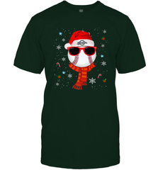 Milwaukee Brewers Logo Christmas Baseball Player Glasses Santa Hat Pajama Gift Men's T-Shirt Men's T-Shirt - jonhlittlestore88