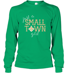 NFL Small Town New Orleans Football Girl, Great Christmas Gift Long Sleeve T-Shirt Long Sleeve T-Shirt - jonhlittlestore88