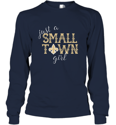 NFL Small Town New Orleans Football Girl, Great Christmas Gift Long Sleeve T-Shirt