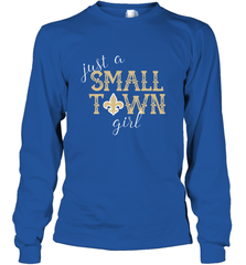 NFL Small Town New Orleans Football Girl, Great Christmas Gift Long Sleeve T-Shirt Long Sleeve T-Shirt - jonhlittlestore88