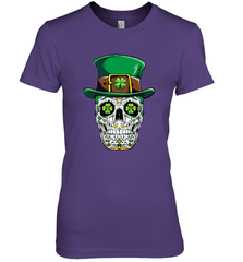 Sugar Skull Leprechaun T Shirt St Patricks Day Women Men Women's Premium T-Shirt Women's Premium T-Shirt - jonhlittlestore88