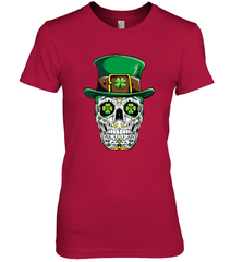 Sugar Skull Leprechaun T Shirt St Patricks Day Women Men Women's Premium T-Shirt Women's Premium T-Shirt - jonhlittlestore88