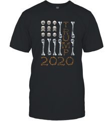 US Flag Skull Halloween Costume Bones Election Trump 2020 Men's T-Shirt Men's T-Shirt - jonhlittlestore88
