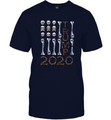 US Flag Skull Halloween Costume Bones Election Trump 2020 Men's T-Shirt Men's T-Shirt - jonhlittlestore88
