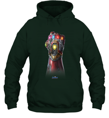 Marvel Avengers Endgame Infinity Stone Gauntlet Color Logo Hooded Sweatshirt Hooded Sweatshirt - jonhlittlestore88