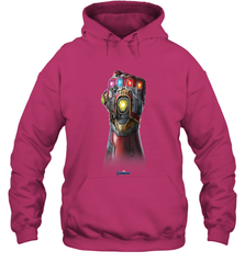 Marvel Avengers Endgame Infinity Stone Gauntlet Color Logo Hooded Sweatshirt Hooded Sweatshirt - jonhlittlestore88