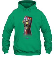 Marvel Avengers Endgame Infinity Stone Gauntlet Color Logo Hooded Sweatshirt Hooded Sweatshirt - jonhlittlestore88